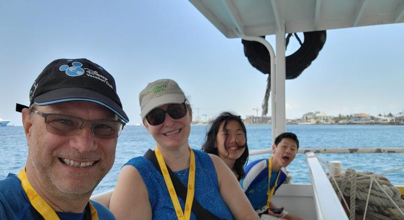 My family had a great time sailing on the Disney Fantasy during spring break. Jill Robbins