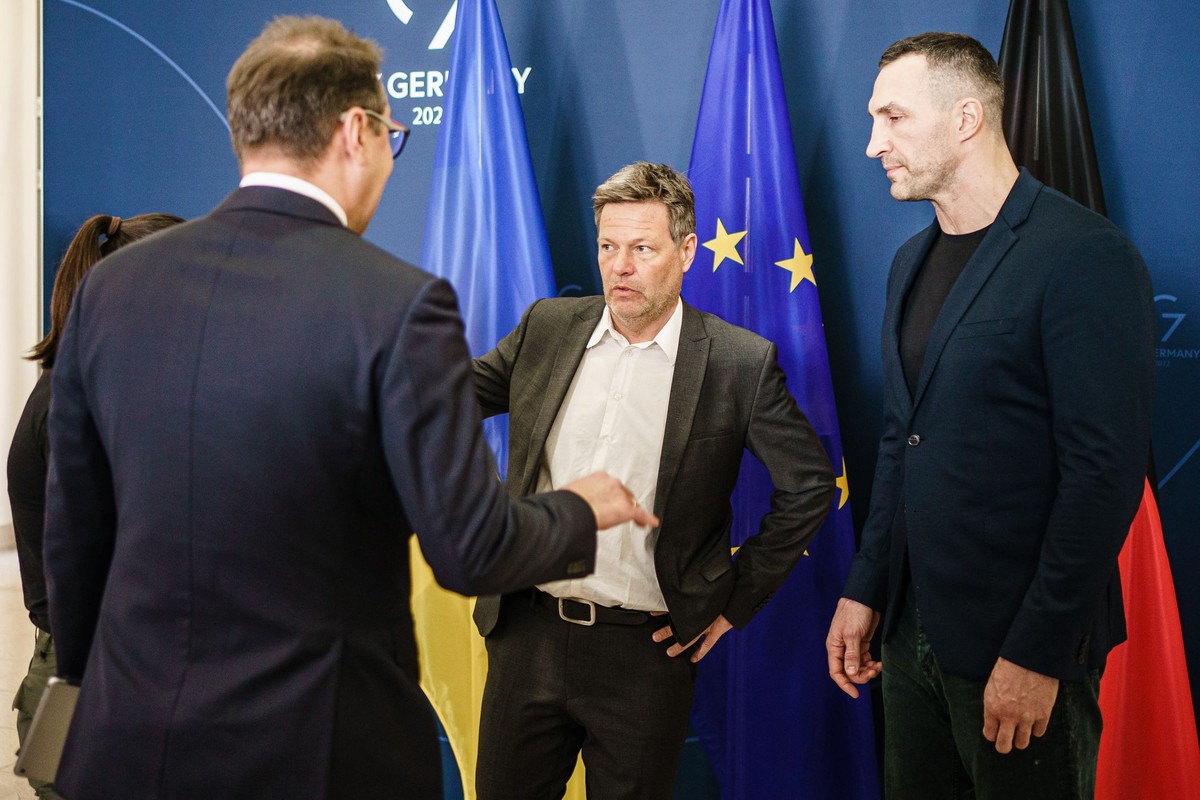 Wołodymyr Kliczko w Berlinie