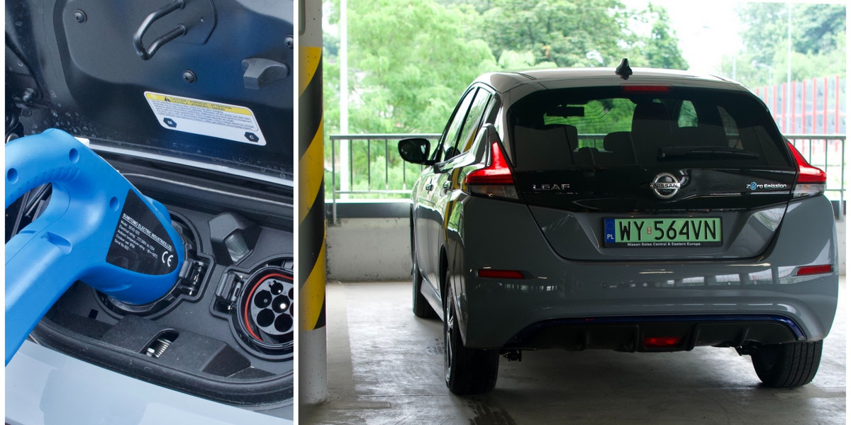 Nissan Leaf to najpopularniejszy samochód elektryczny w Polsce pod względem liczby rejestracji. 