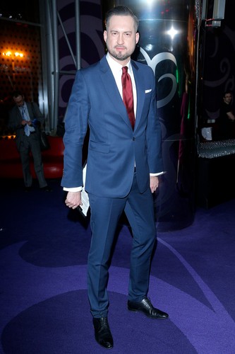 Marcin Prokop na premierze filmu 'Jack Strong'