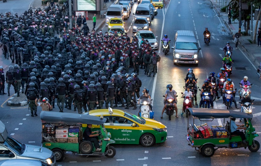 Protest na Tajlandu