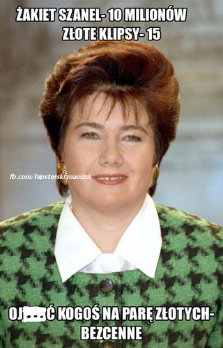 'Chytra baba z ratusza'. Internet śmieje się z Hanny Gronkiewicz-Waltz