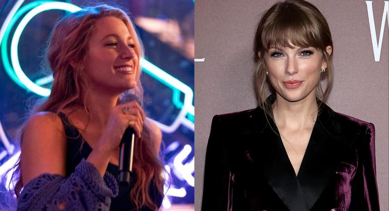 Taylor Swift's song My Tears Ricochet features in Blake Lively's new movie, It Ends With Us.Nicole Rivelli/Sony Pictures Entertainment, Dimitrios Kambouris/Getty Images