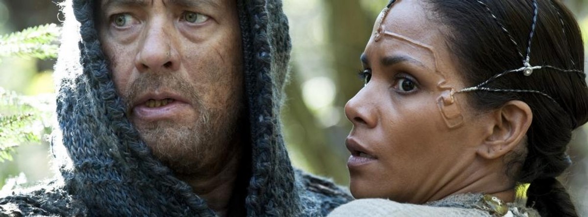 Atlas chmur. 9 listopadaNajwiększe filmowe widowisko 2012 roku, oparte na bestsellerowej epopei Davida Mitchella, którego styl krytycy porównują do estetyki dzieł Vladimira Nabokova, a oryginalną wizję świata do spostrzeżeń takich mistrzów jak Umberto Eco, Haruki Murakami i Philip K. Dick. W filmie śledzimy losy postaci z różnych epok i zakątków świata, których najbardziej błahe decyzje i czyny mają daleko idący wpływ na teraźniejszość, przyszłość, a nawet przeszłość naszej planety. "Atlas chmur" jest ucztą nie tylko dla wielbicieli zapierających dech w piersiach opowieści przygodowych, ale także spostrzegawczych miłośników X Muzy. Każda z gwiazd występuje w filmie w kilku nierozpoznawalnych na pierwszy rzut oka wcieleniach, dając popis wirtuozerskiej gry i ironicznego dystansu do swojego dotychczasowego wizerunku.