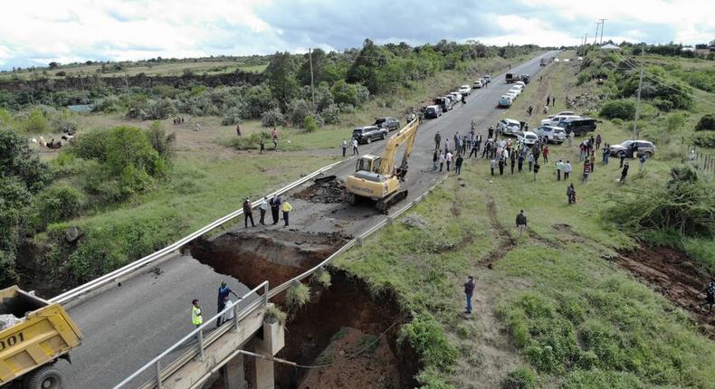 Bridge collapses on man in Kano/Illustration. 