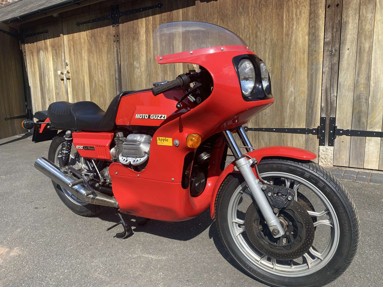 Pożądany przez kolekcjonerów motocykl Moto Guzzi Le Mans Mk1 z 1977 r.