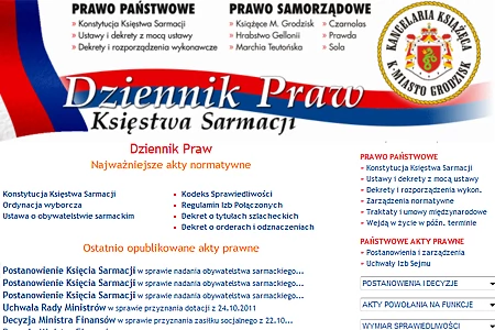 Obywatele wirtualnych państw sami tworzą prawo. Za pośrednictwem wybieranych przez siebie posłów uchwalają własne konstytucje, ustawy i rozporządzenia.