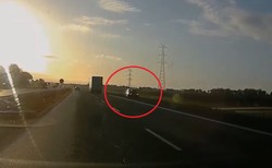 Kobieta jechała autostradą A4 pod prąd przez 20 km. Policja nie miała litości