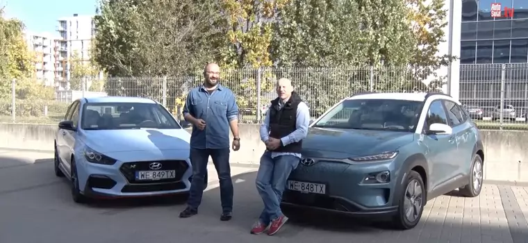 Auta bez ściemy - Hyundai Kona Electric kontra Hyundai i30N Performance