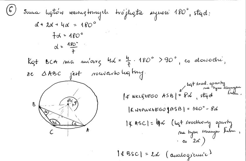 Matematyka poziom rozszerzony. 