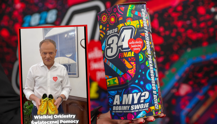 Politycy grają z WOŚP. Spotkanie z Tuskiem, obiad w Sejmie i wspólny wyjazd do Budapesztu