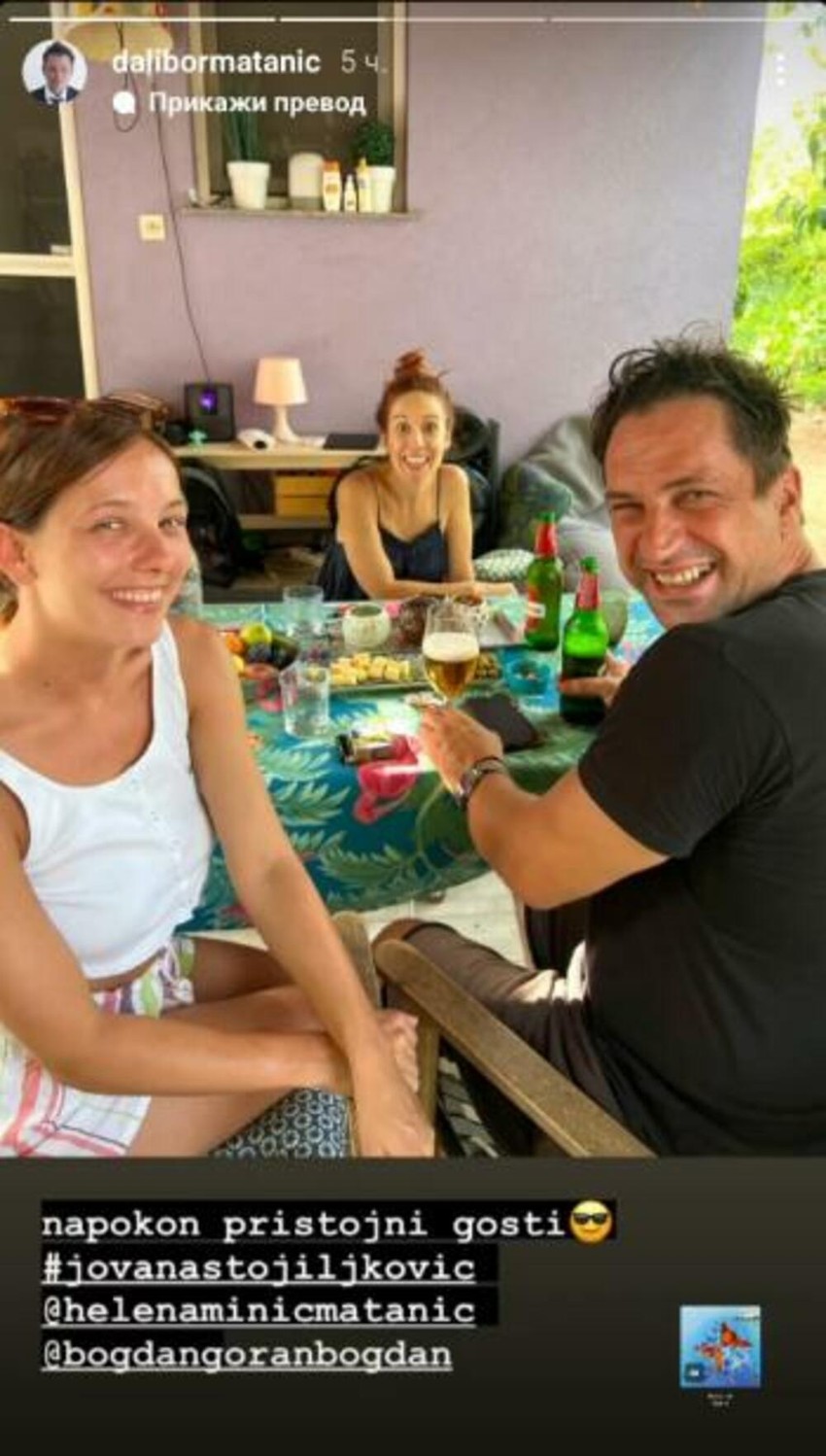 Goran Bogdan i Jovana Stojiljković