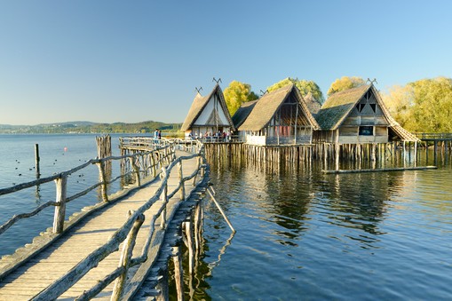 Skansen w Unteruhldingen nad Jeziorem Bodeńskim