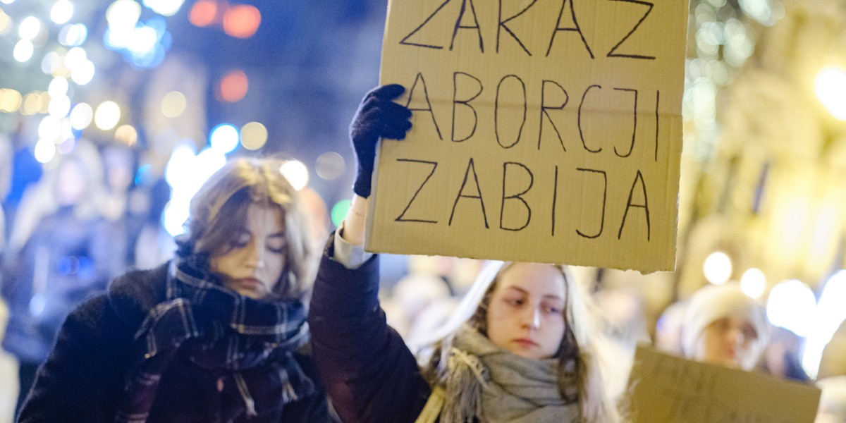 Protest w Częstochowie po śmierci 37-letniej Agnieszki T.