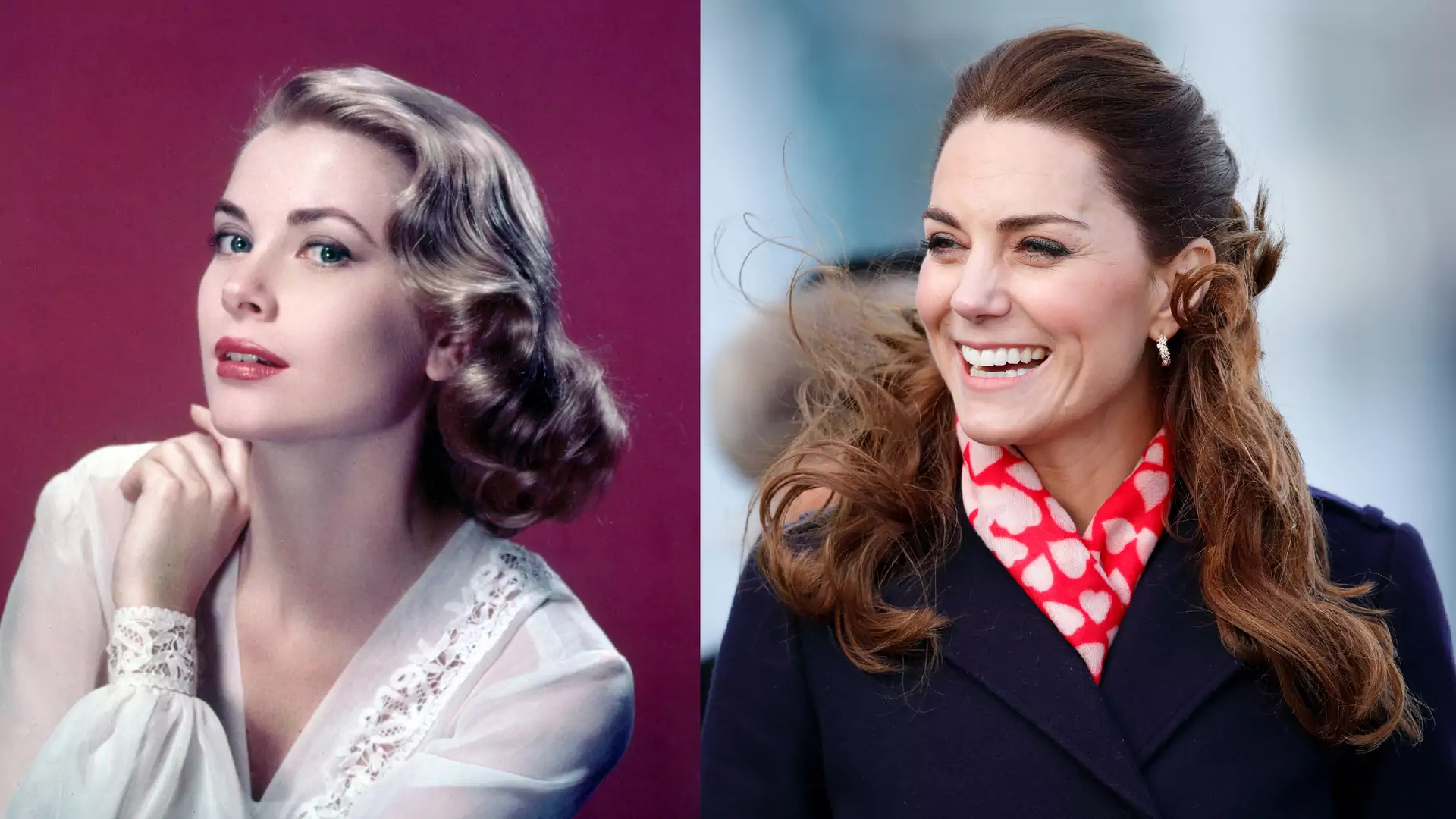 Od Grace Kelly do Kate Middleton - fryzury kobiet z rodzin królewskich na przestrzeni lat