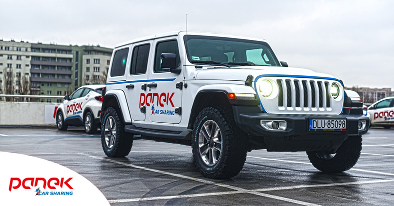 Jeep Wrangler Sahara to najnowszy nabytek firmy Panek