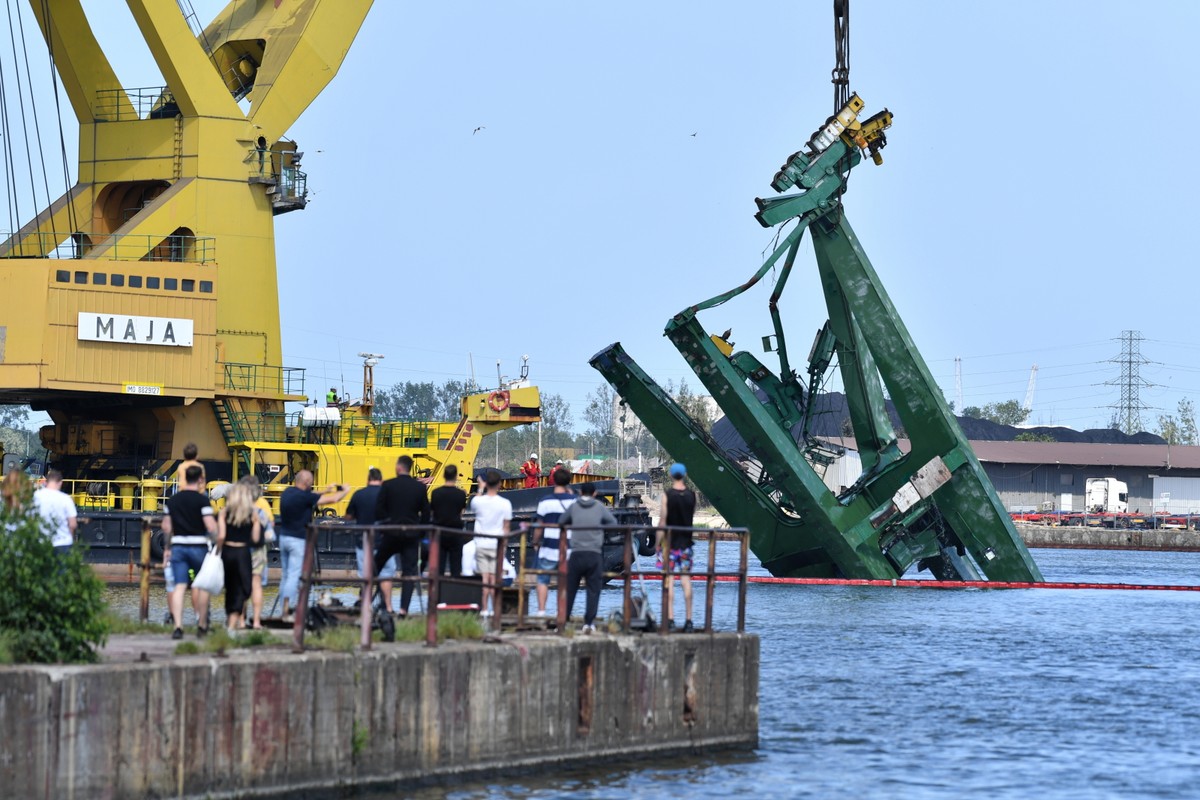 akcja podnoszenia dźwigu