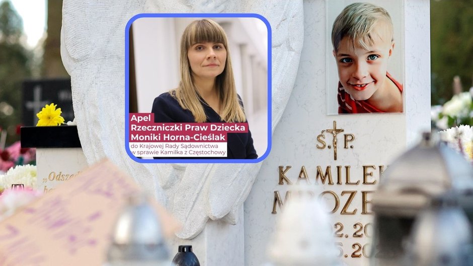 Monika Horna-Cieślak oczekuje skutecznych działań w sprawie śp. Kamila