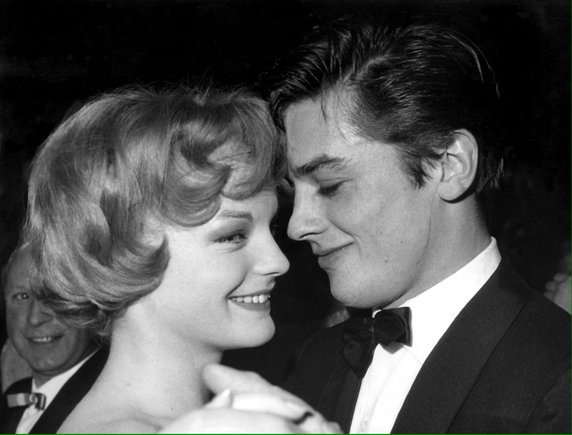 Romy Schneider i Alain Delon (1959)