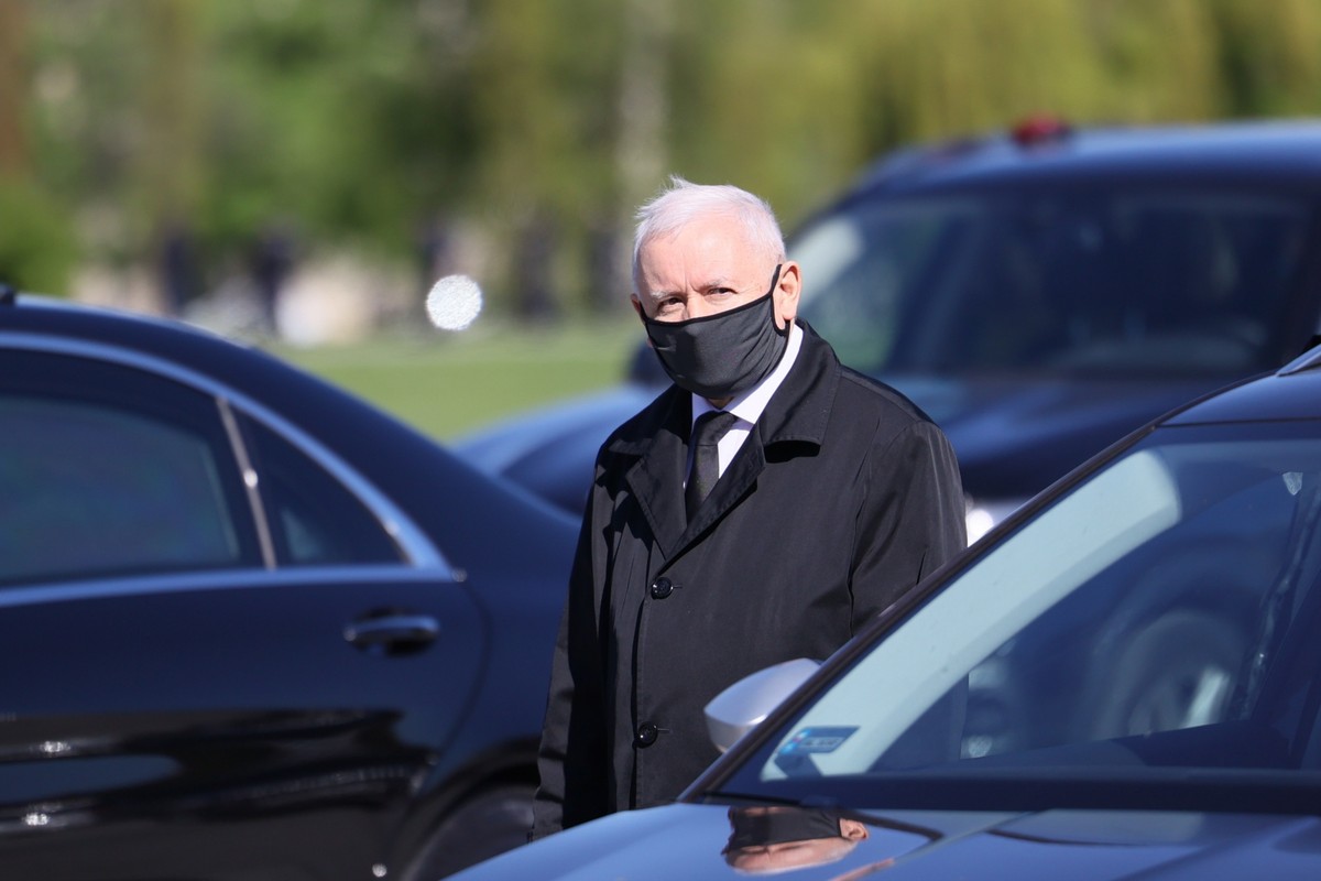 Wicepremier, prezes PiS Jarosław Kaczyński