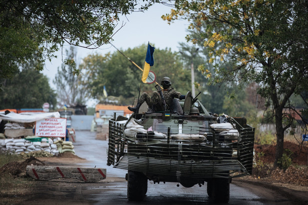 Konflikt na Ukrainie. Fot. EPA/ROMAN PILIPEY