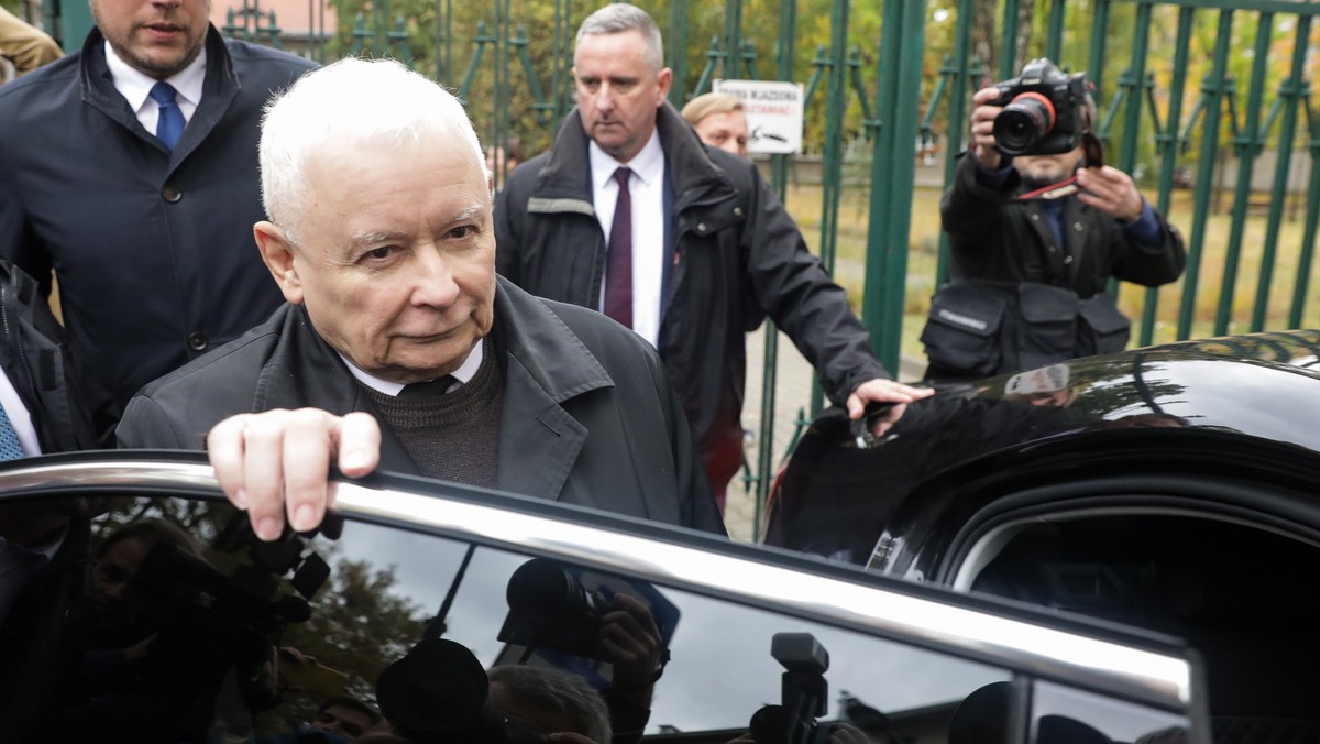 Prezes PiS Jarosław Kaczyński