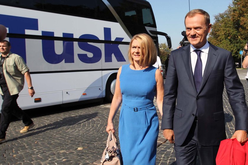 Małgorzata Tusk i Donald Tusk