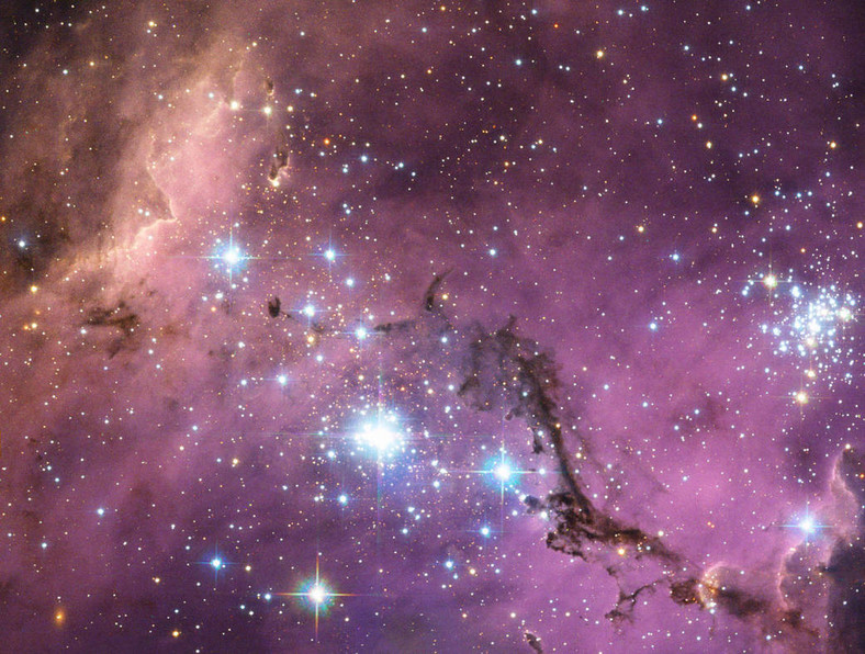 Wielki Obłok Magellana na zdjęciu z Kosmicznego Teleskopu Hubble'a