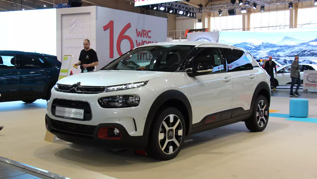 Citroen C4 Cactus podczas Poznań Motor Show