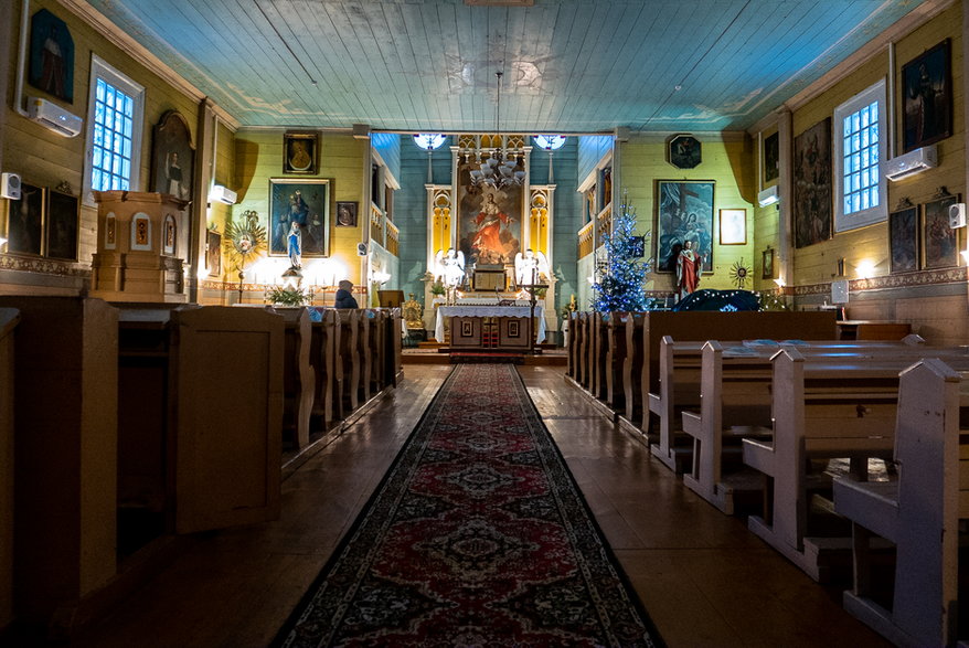 Kościół Św. Kazimierza, Powiewiórka, Litwa, 2019. Miejsce chrztu Bronisława Piłsudskiego