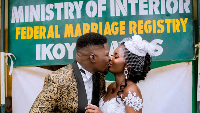 Court wedding saves you the luxury of hosting  lots of people on your big [Love Weddings NG]