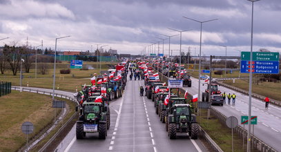 Protest rolników w poniedziałek 11.03. Gdzie są blokady rolników?