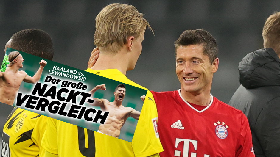 Robert Lewandowski i Erling Haaland