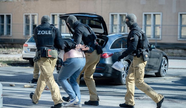 nemačka policija, hapšenje - ilustracija