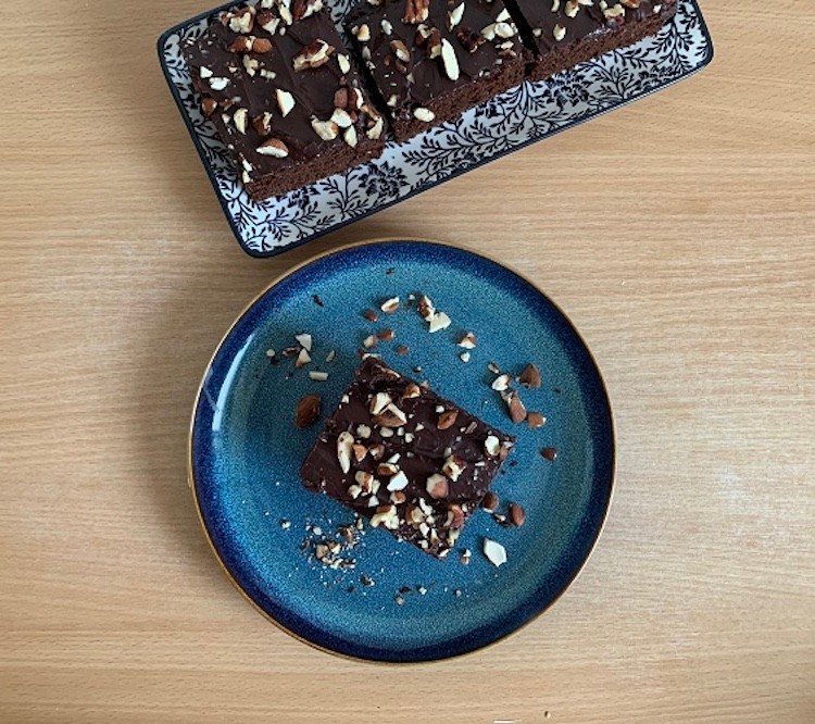 Kakaovo cuketový perník.