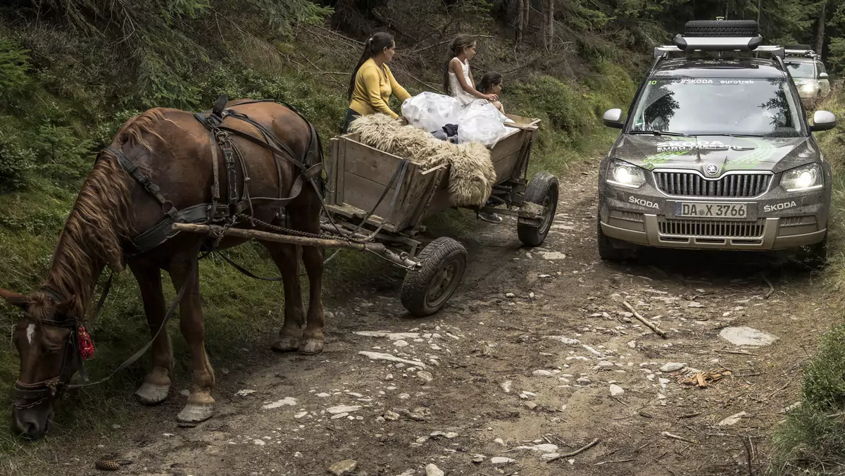 Skodą Yeti w Karpatach dla zuchwałych