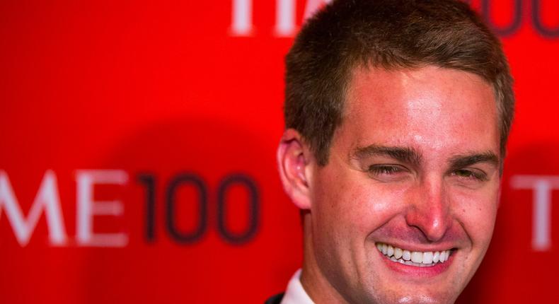 Evan Spiegel, CEO of Snap which is expected to IPO in March.
