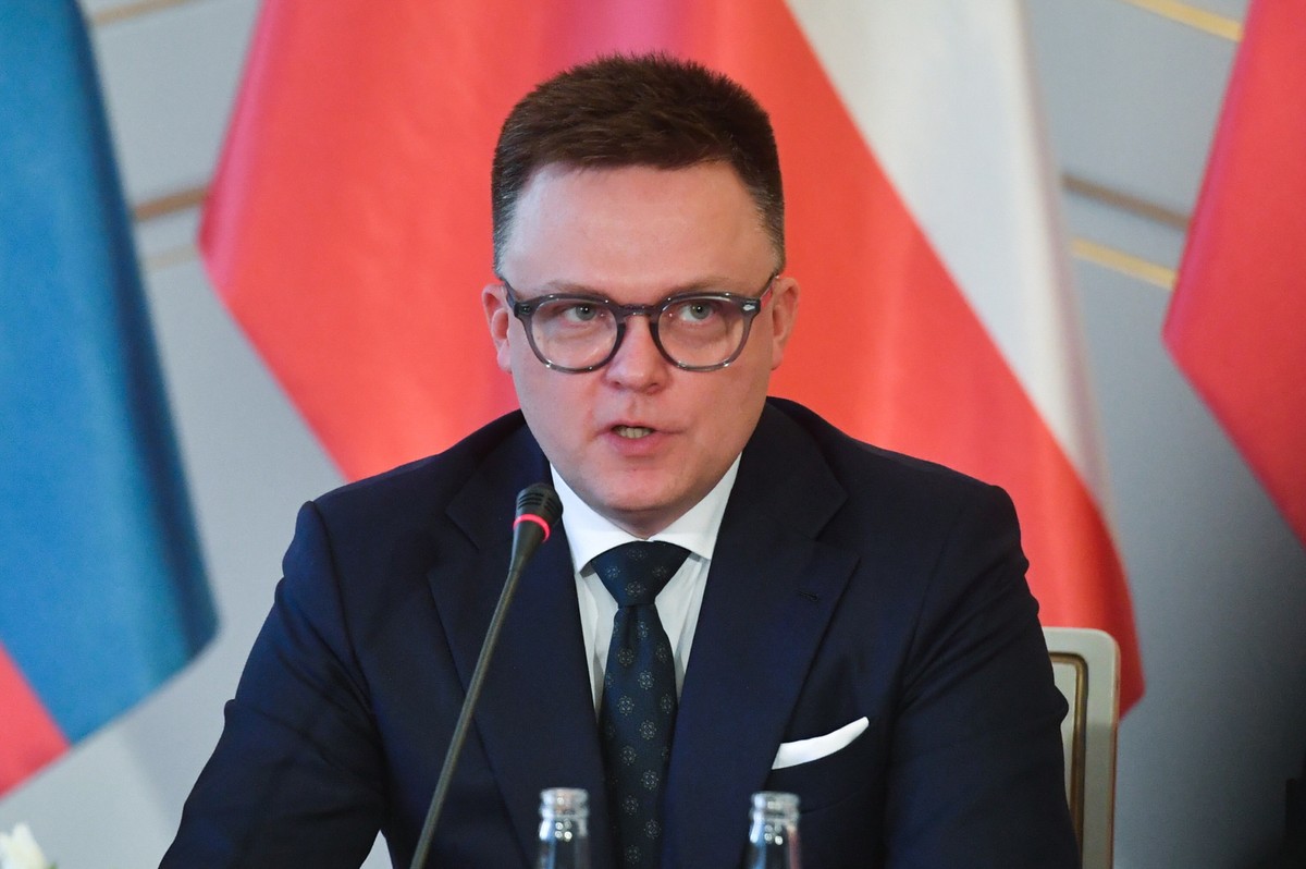 Marszałek Sejmu Szymon Hołownia