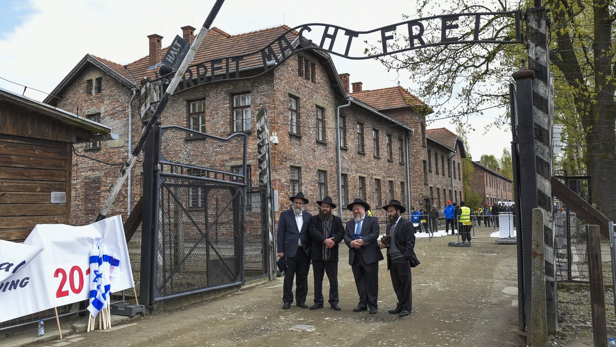 March of the Living in Auschwitz Birkenau concentration camp