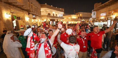 Co tam się dzieje? Polacy zebrali się na rynku Souq Waqif przed meczem z Argentyną!