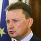 Minister spraw wewnętrznych i administracji Mariusz Błaszczak komendant główny policji nadinspektor Jarosław Szymczyk