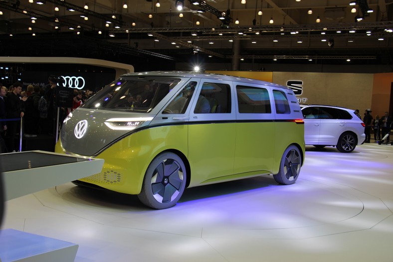 Volkswagen I.D. Buzz podczas Poznań Motor Show