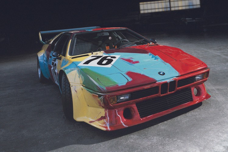 BMW M1  pomalowany przez Andiego Warhola