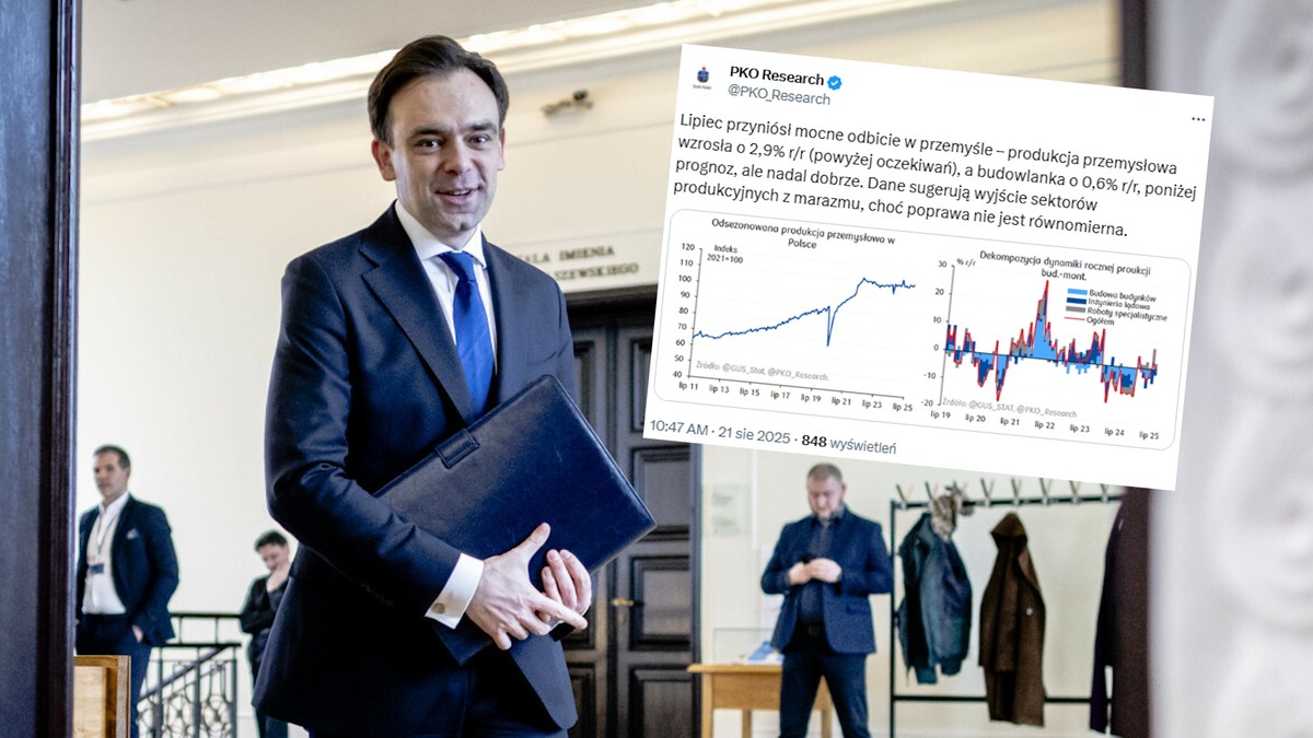 "Mocny start". Minister Domański i ekonomiści komentują dane z gospodarki