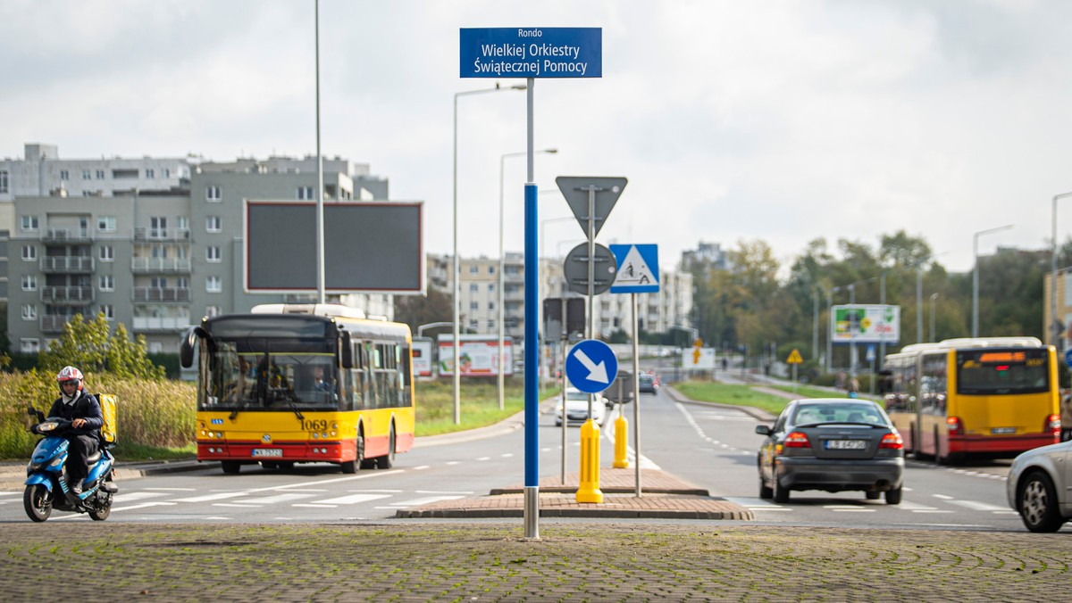 Warszawa: Jest już rondo WOŚP. "To coś więcej niż tylko fundacja"