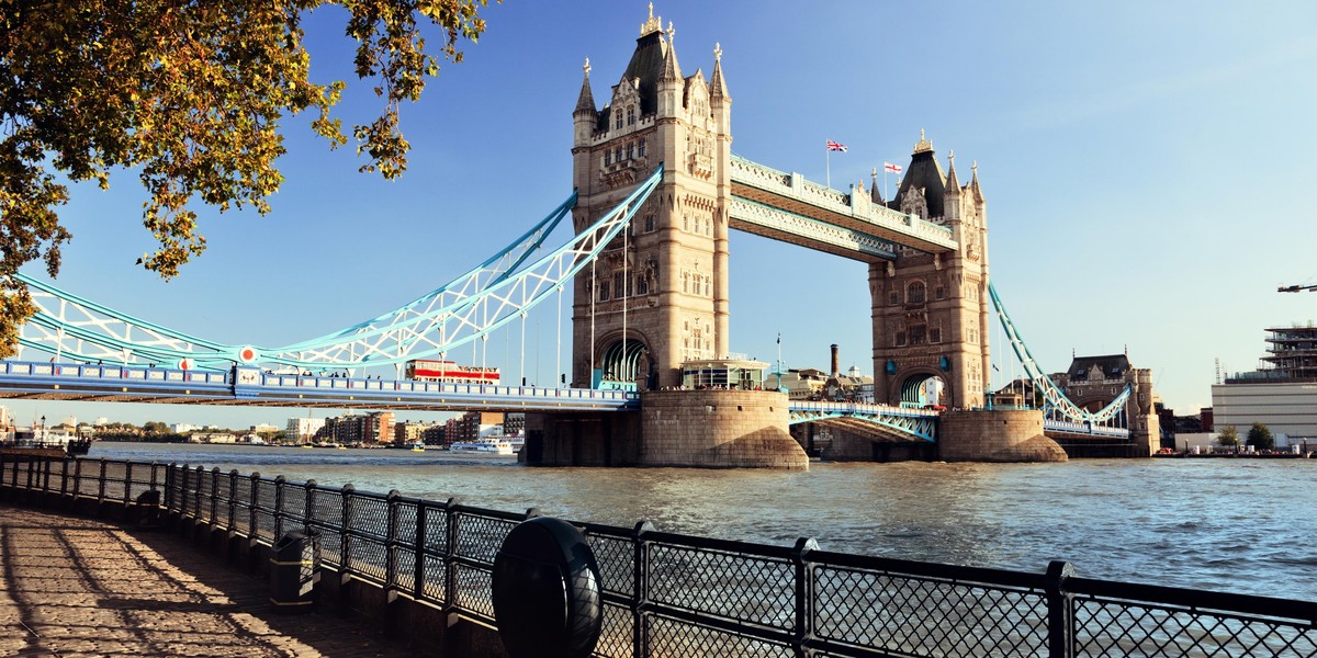 Londyn. Tower Bridge