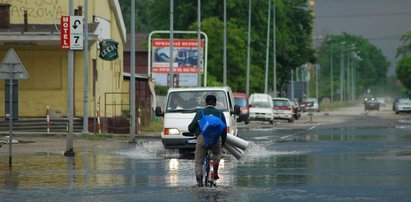 Tragedia! Sandomierz znów pod wodą!