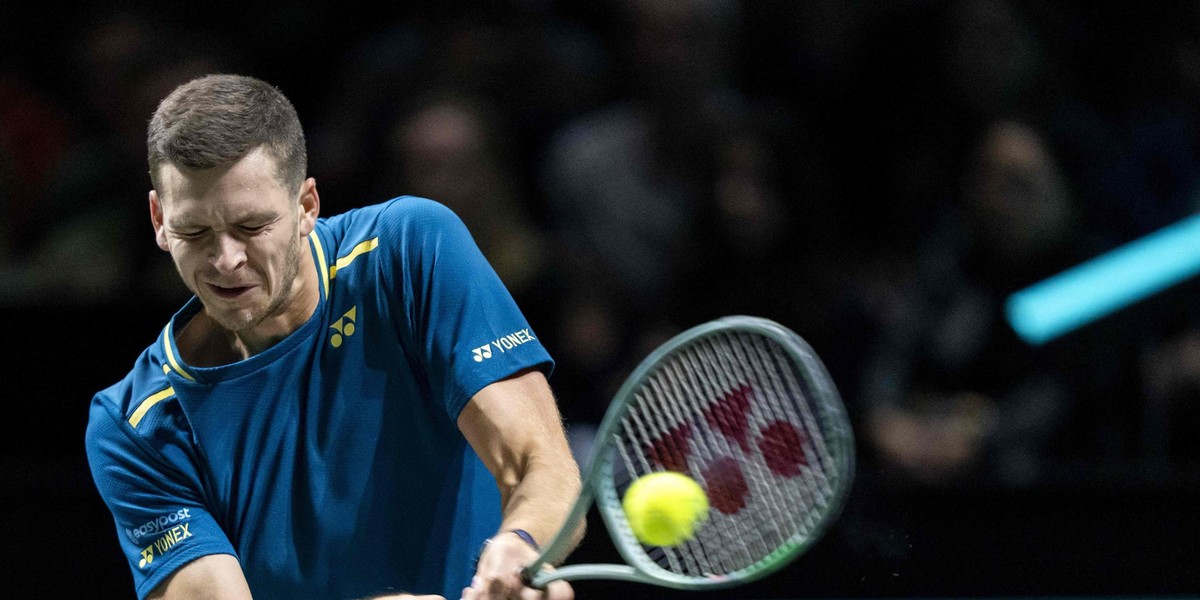 Turniej ATP w Rotterdamie. Hubert Hurkacz zafundował kolejny thriller.