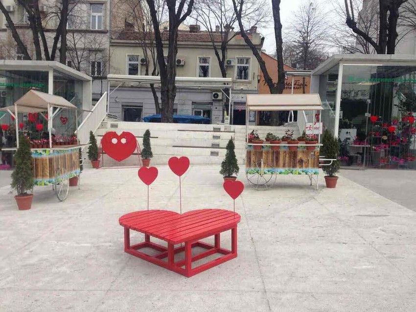 Kiosci sa cvećem na Cvetnom trgu