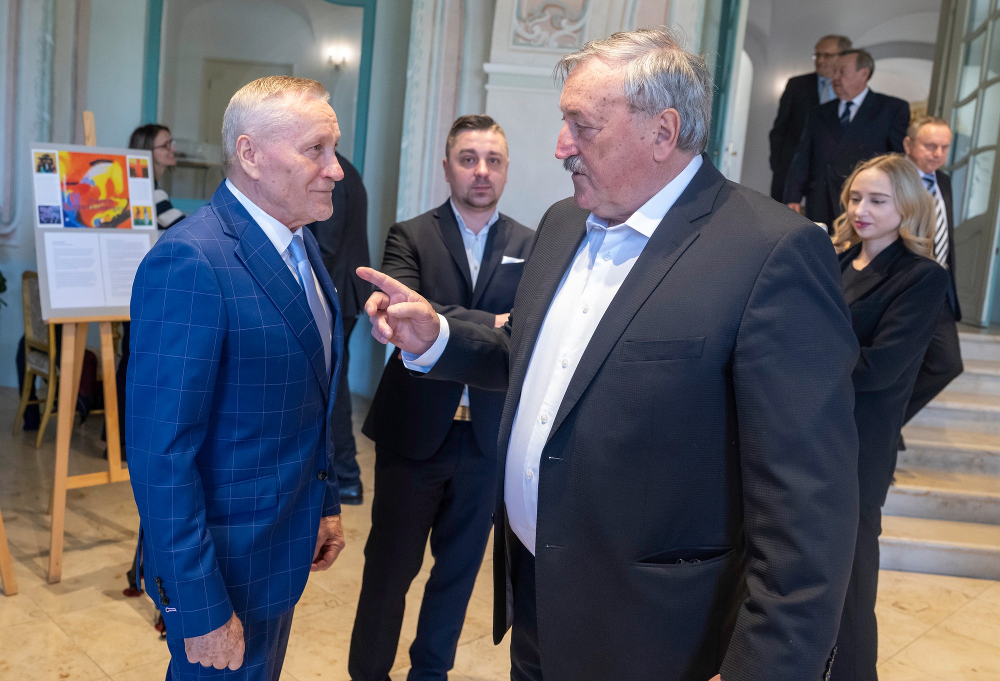Zľava Ján Pivarník a Antonín Panenka.